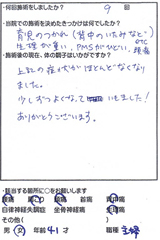 子宮内膜症・筋腫・腺筋症の生理痛の改善に関するお客様の声