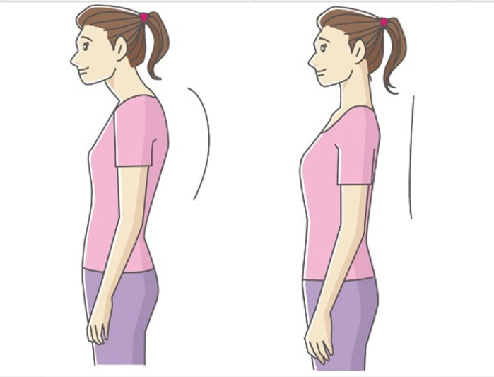 原因②:①の大元の原因は姿勢の悪さ＝神経の働きの低下